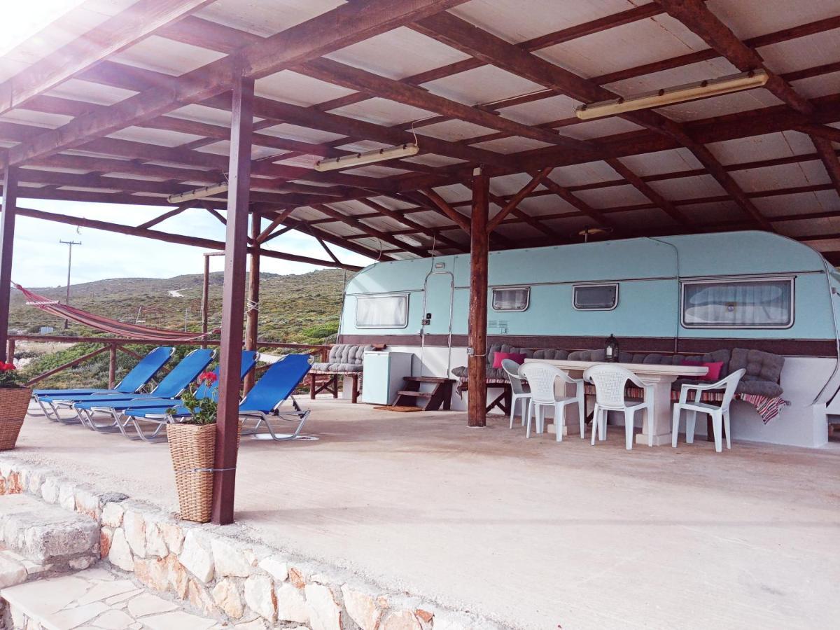 Agios Leon Caravan Fishing Spot Porto Roxa מראה חיצוני תמונה